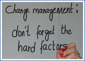 Change Management: don't forget the hard factors