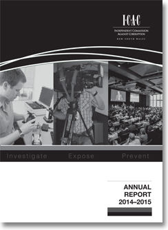 ICAC Annual Report 2014-2015