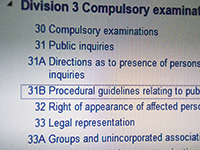 S31B guidelines on screen